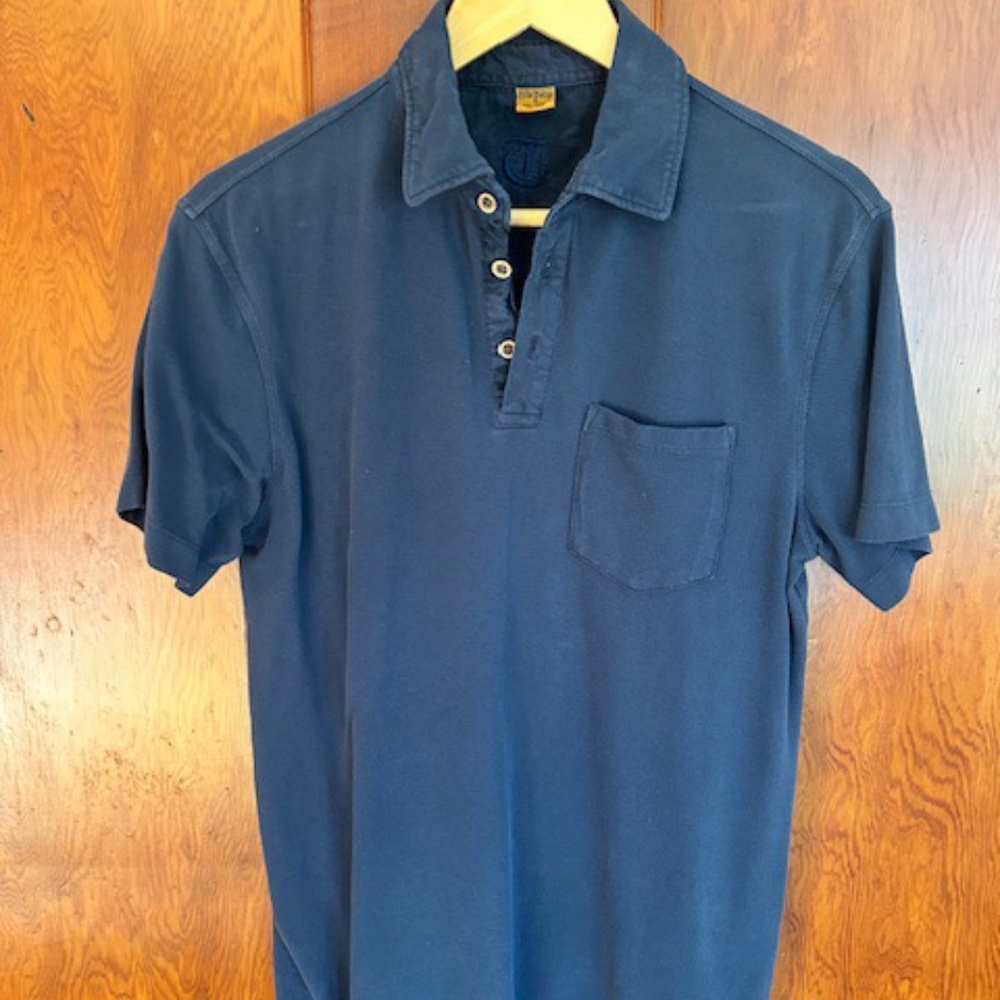 Tailor Vintage Polo - Navy Blue